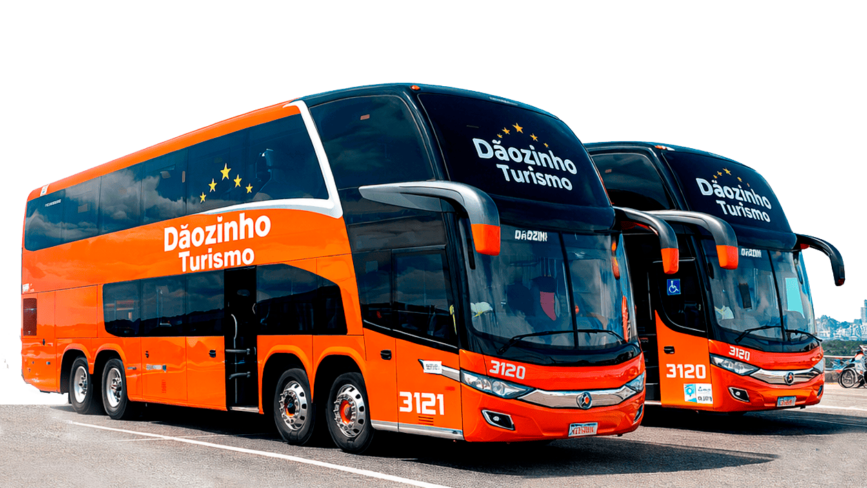 Ônibus da Dãozinho Turismo em viagem de passagem de ônibus Paramirim São Paulo